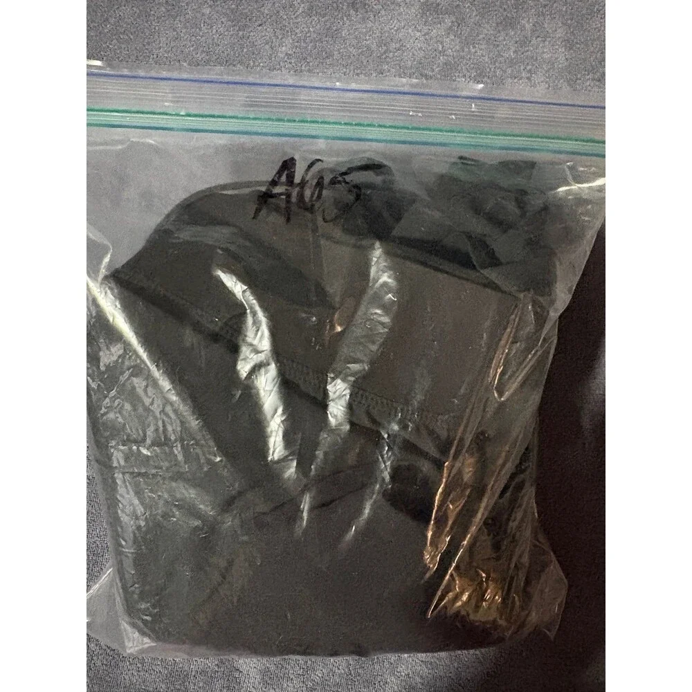 Torrid size 5 solid black shirred or touched side swim skirt bottoms